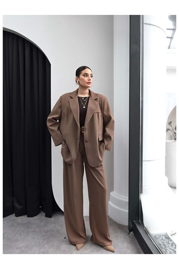 Oversize Blazer Ceket - 4