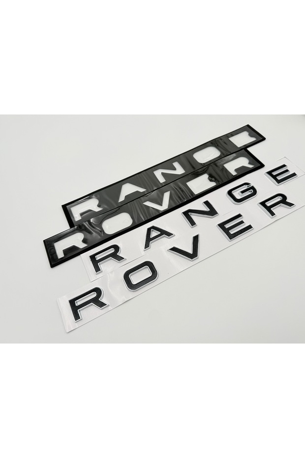 Compatible emblem front/rear CHROME/BLACK - 2