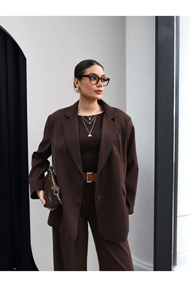 Oversize Blazer Ceket - 3