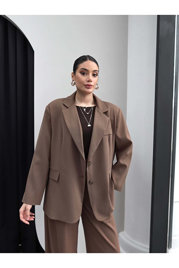 Oversize Blazer Ceket - 6