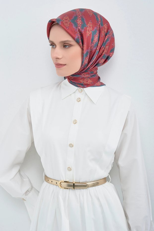 Twill Silk Scarf 9522D