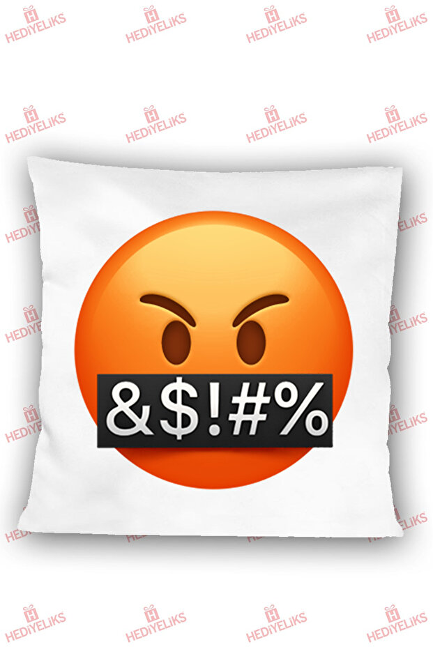 Swearing Emoji Pillow Gift Pillow