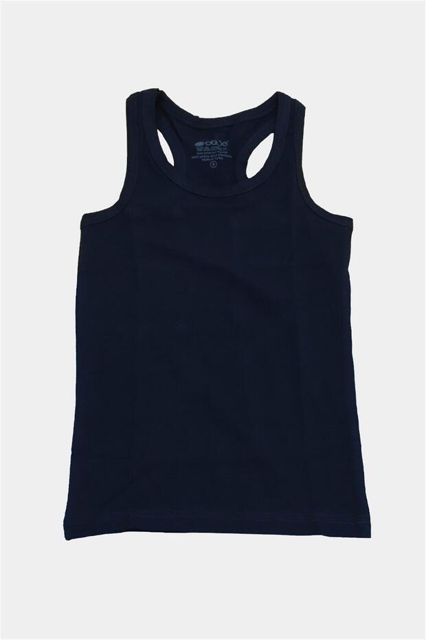 Boy's Navy Blue Sports Athlete T-Shirt