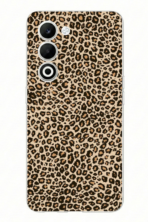 Oppo A5 4g Compatible Leopard Design Printed Silicone Case - 1