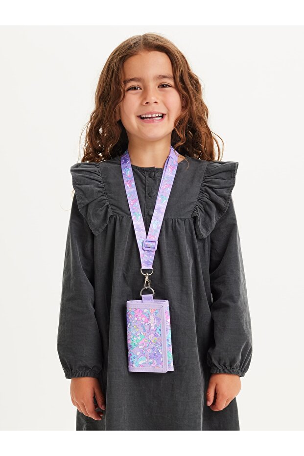 Adventurous Askılı Cüzdan Lila - 3