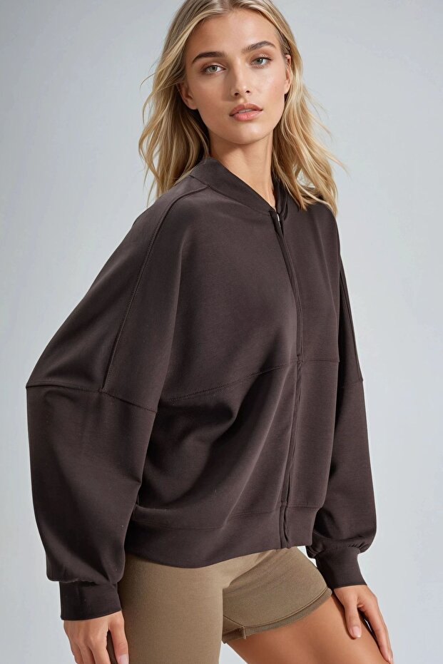 سترة BUSEM بسحّاب من المودال - 2