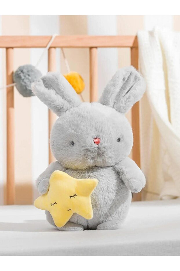 Plush Baby Pillow with Rabbit Figure 30 cm (S6)