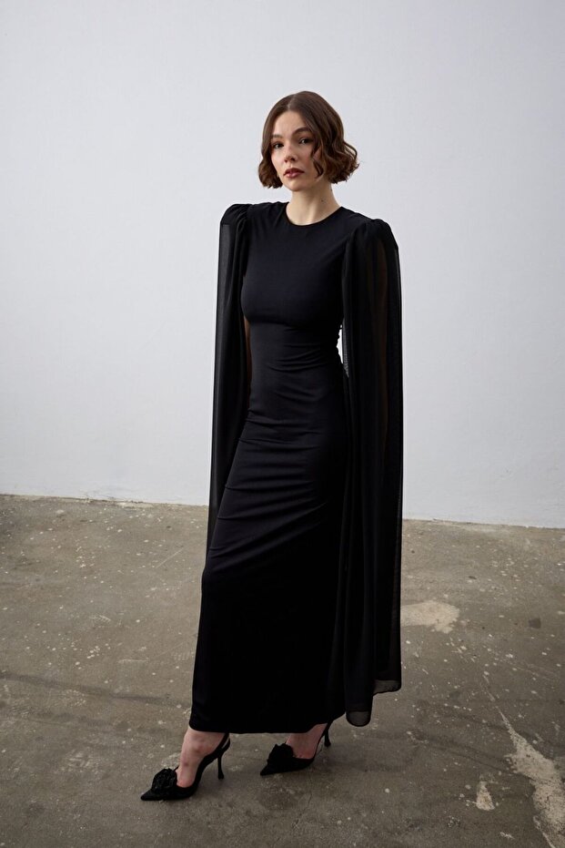 Nera Maxi Elbise - 3