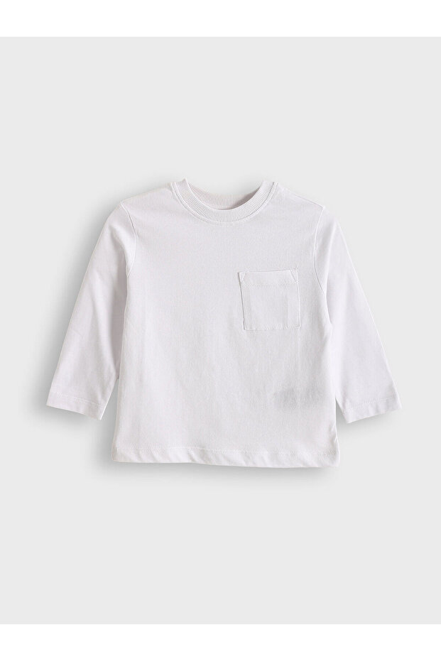 Seray New Season Crew Neck Basic Boys' T-Shirt
