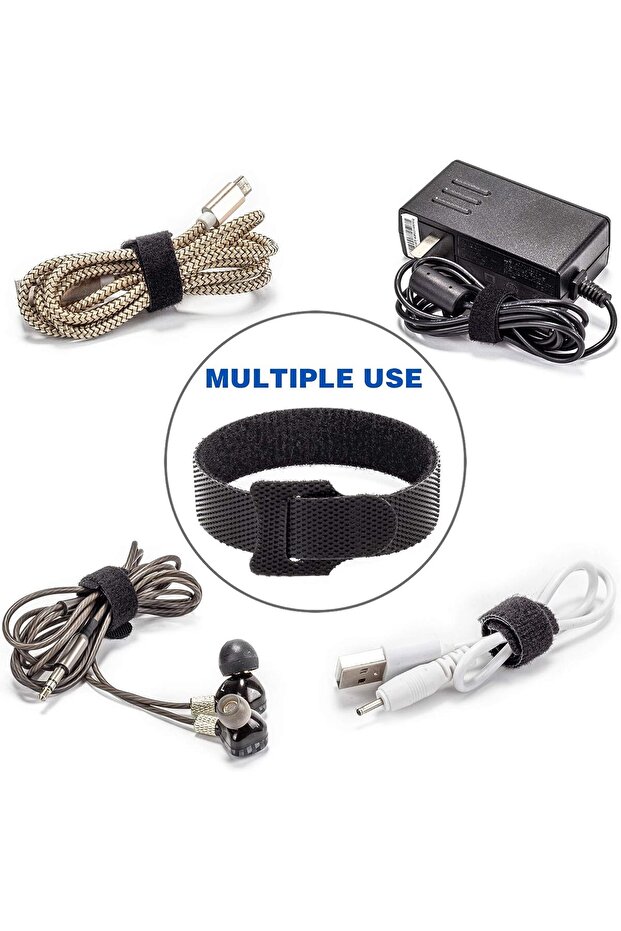 80 pcs Reusable Cable Ties - 6