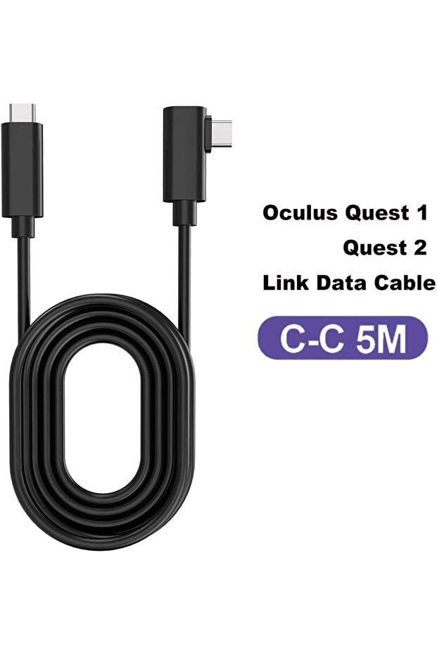 كابل بث من نوع Type-C من MAKINGTEC لنظارات الواقع الافتراضي Quest 2 و Oculus Link، بيانات عالية السرعة - 2