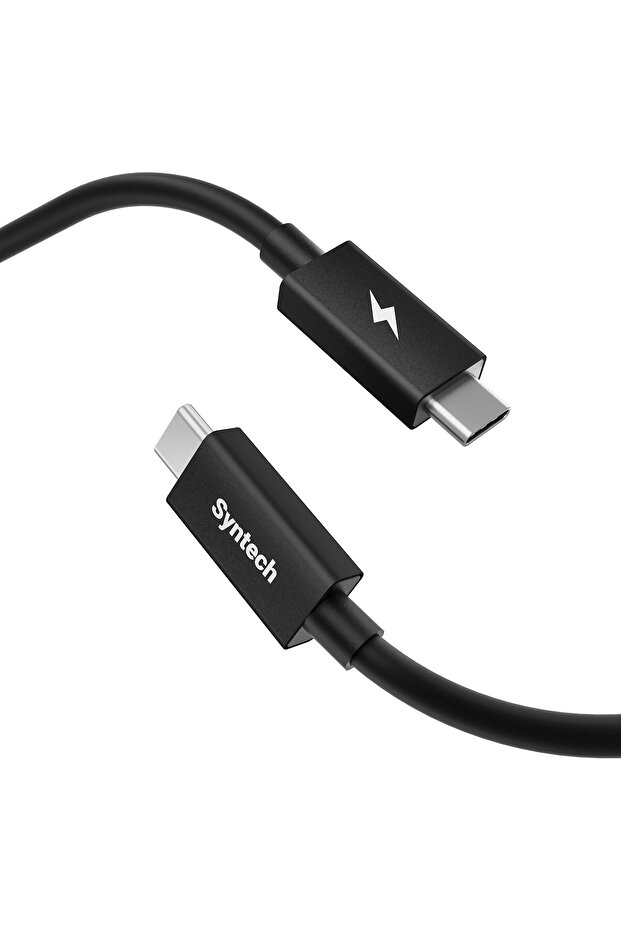 كابل USB 4 عالي السرعة، بطول 1 متر، أسود اللون