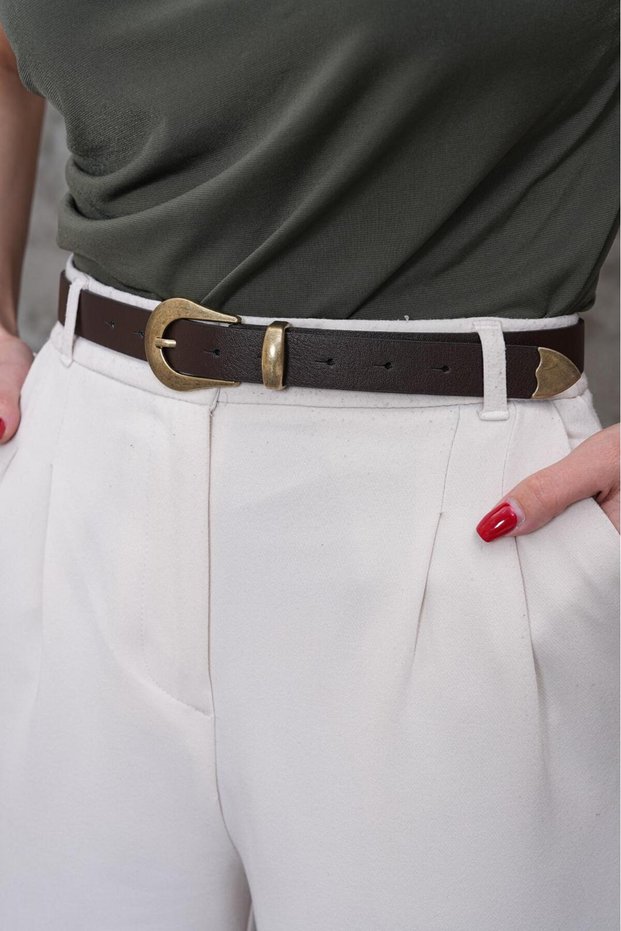 Buckle End Suit Pants Belt Jeans Belt Coat Belt Dress Belt Shirt Belt