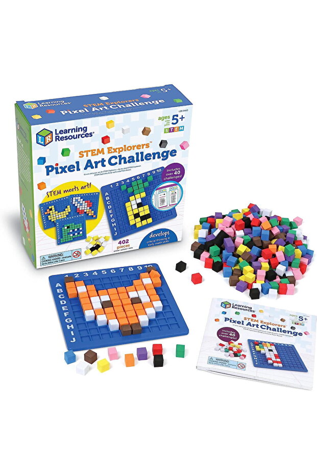 STEM Logic Game - Pixel Art - 2