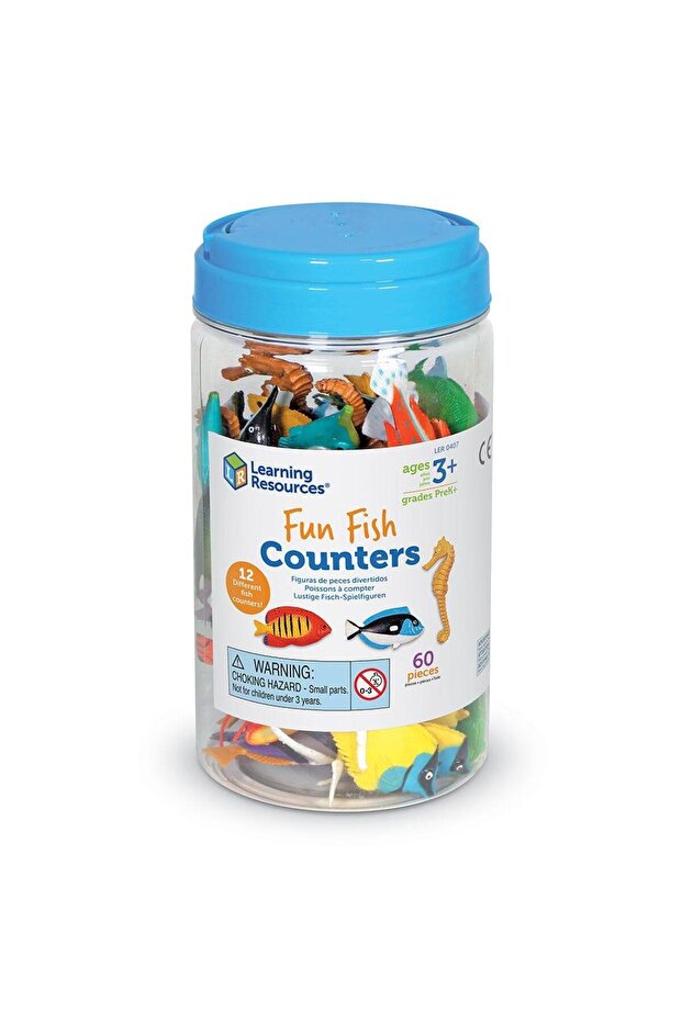 Sorting set - Playful fish (60 pieces) - 5