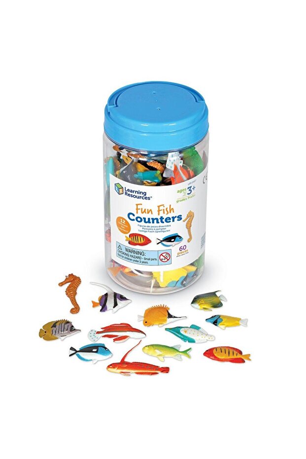 Sorting set - Playful fish (60 pieces) - 4
