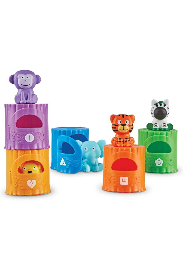 Sorting and counting game - Jungle Friends - 1