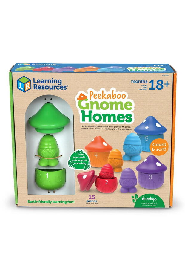 Sorting and counting game - Dwarf houses - 5