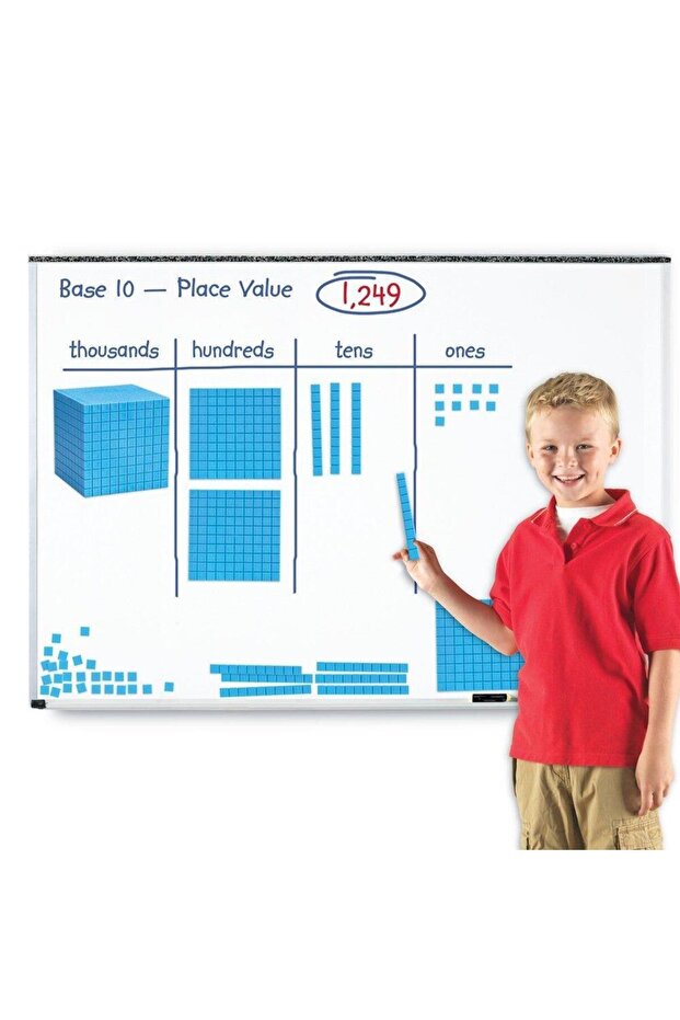 Magnetic math set - Base 10 models - 2