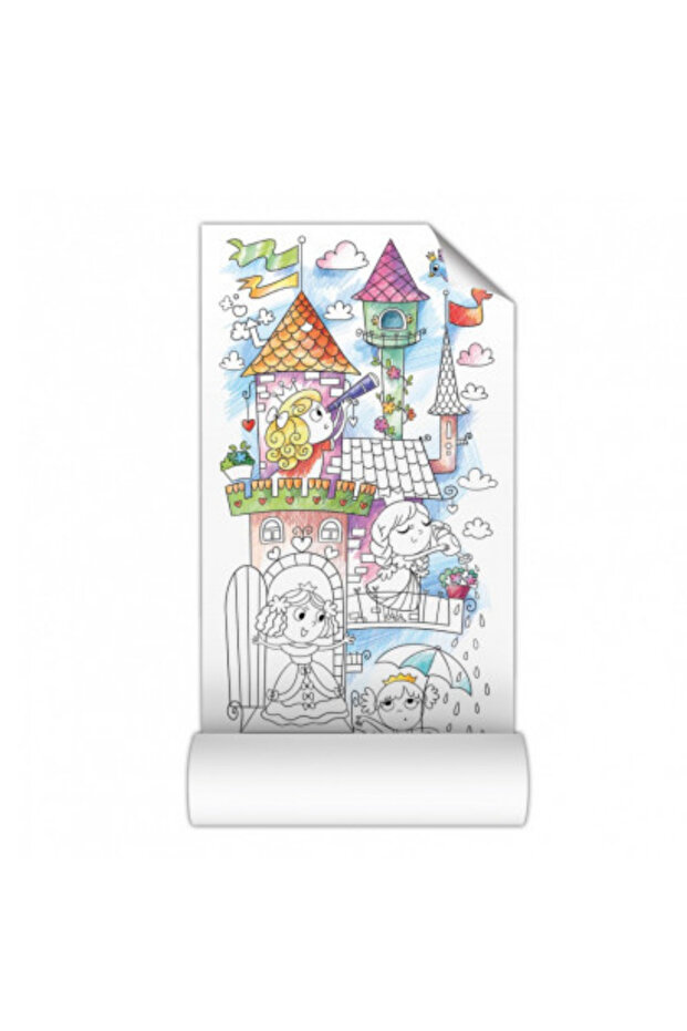 Coloring poster - Princesses - 1