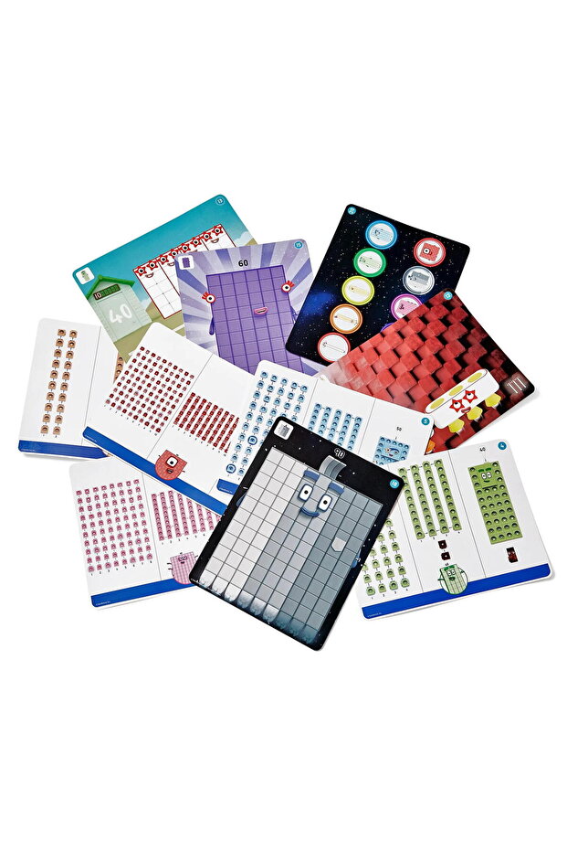 MathLink®Cubes Numberblocks Set activitati - Eroii cu Zero - 4