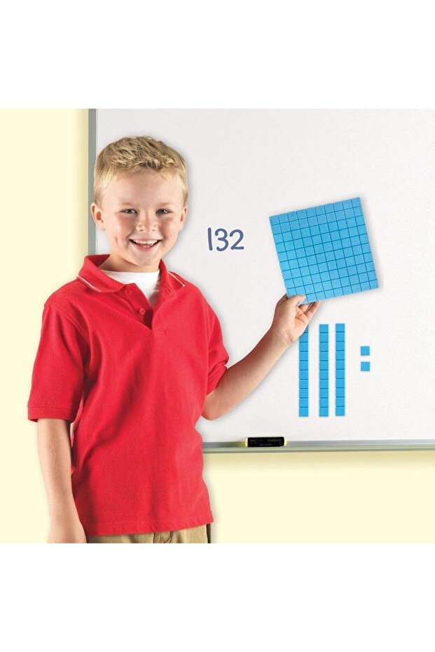 Magnetic math set - Base 10 models - 5