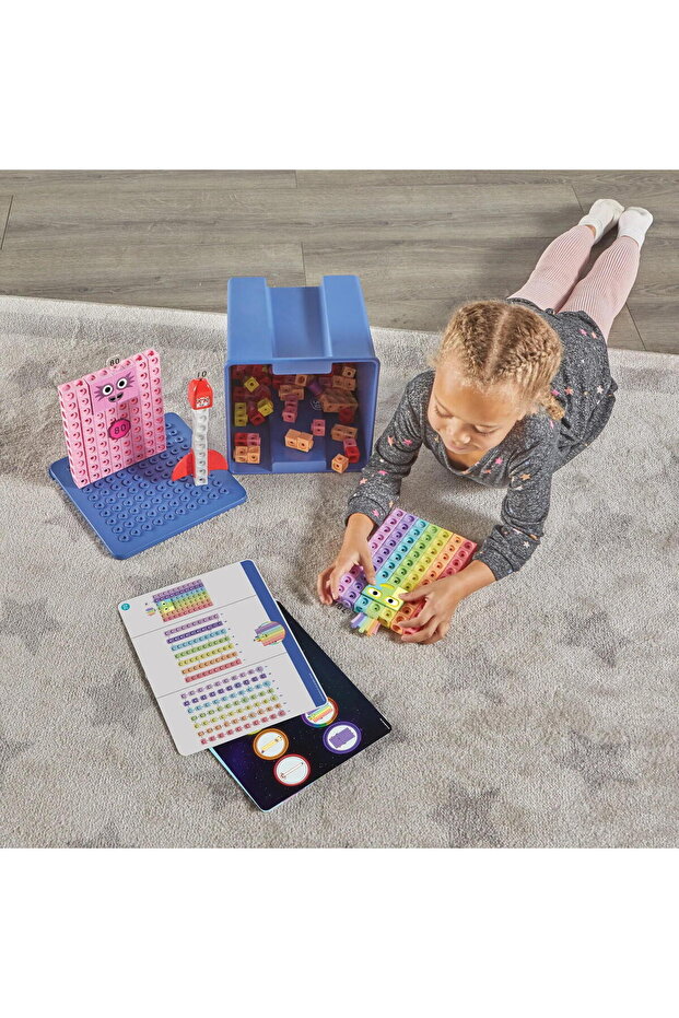 MathLink®Cubes Numberblocks Set activitati - Eroii cu Zero - 5