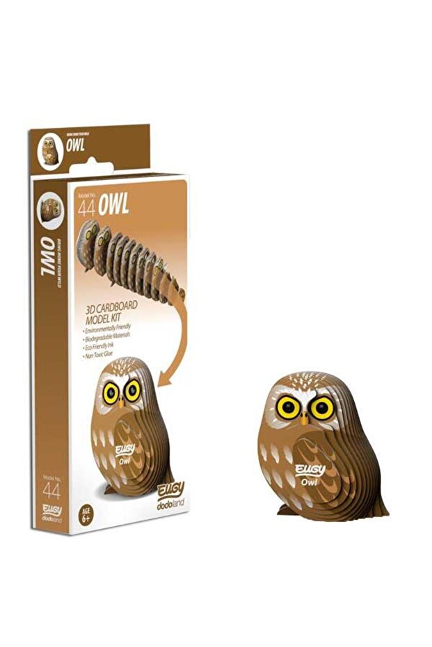 3D модел - Бухал - 6