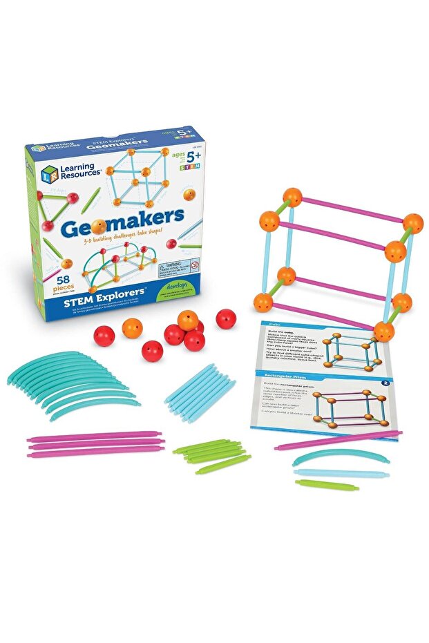 Construction set - 3D shapes - Explorers - 1