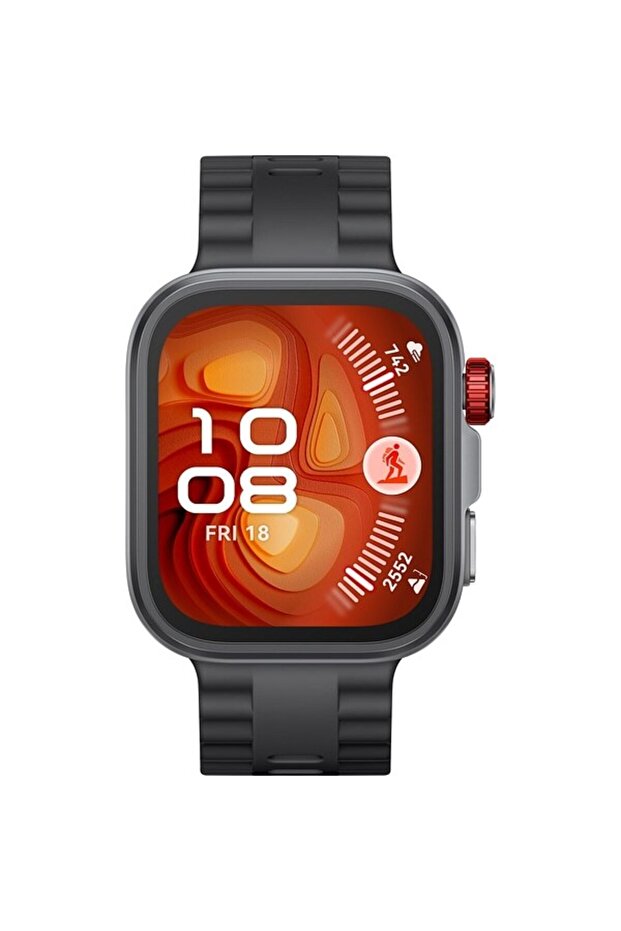 Ceas inteligent Fit 4 Pro, GPS, Android/iOS, Negru - 1