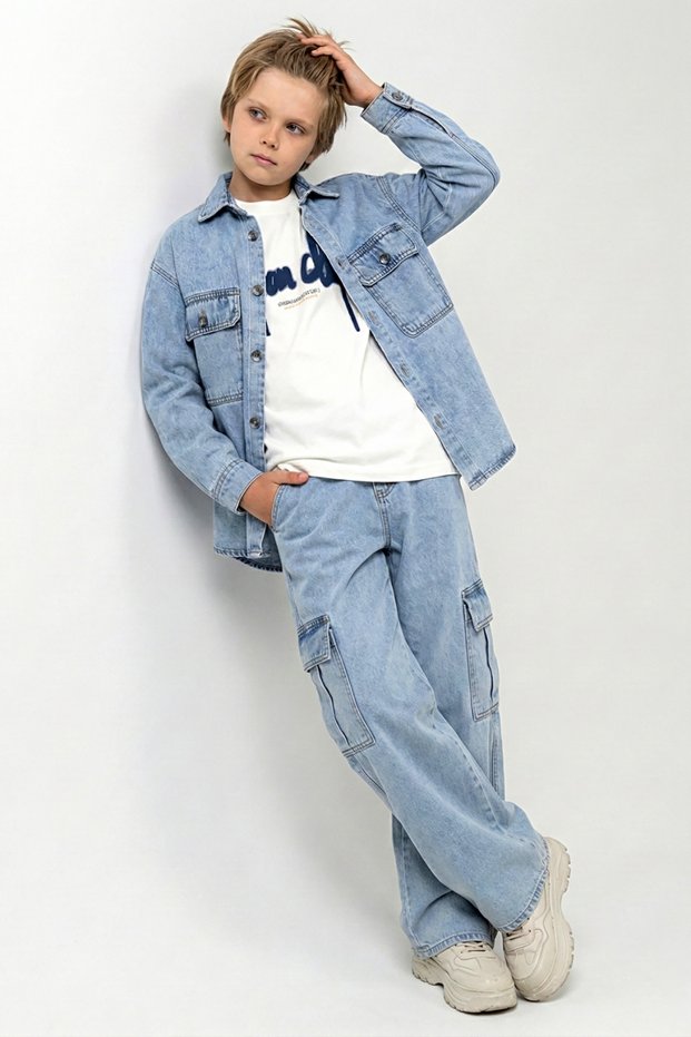 Men's Denim Shirt 26Ydmb7538