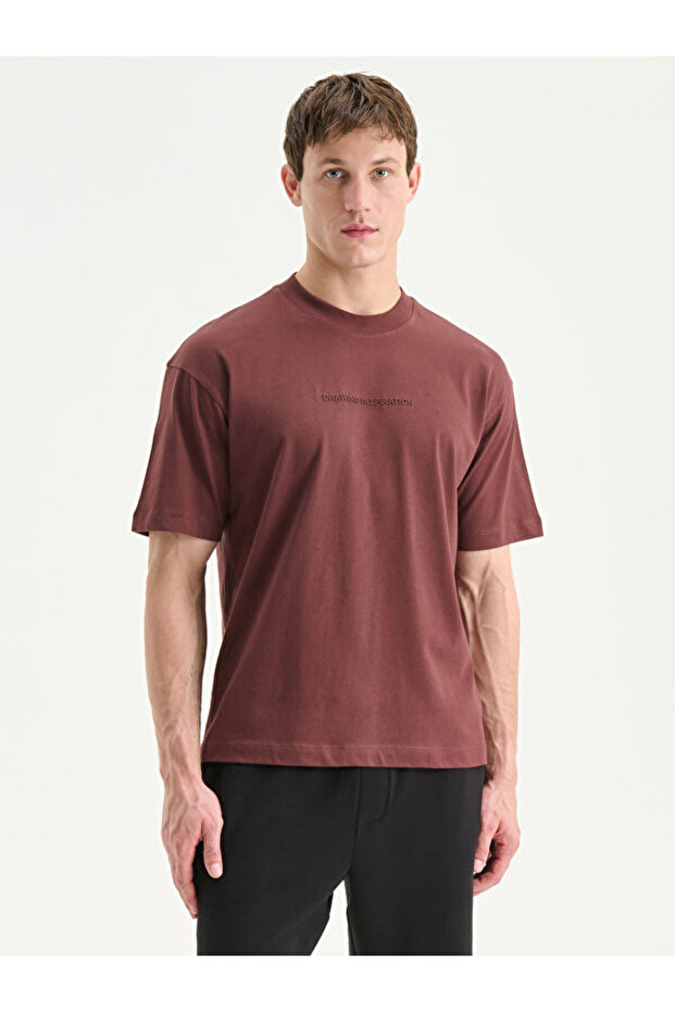 Timeless Clothing & Timeless Choices Zero Roba Collar Printed Combed Cotton Men's T-Shirt