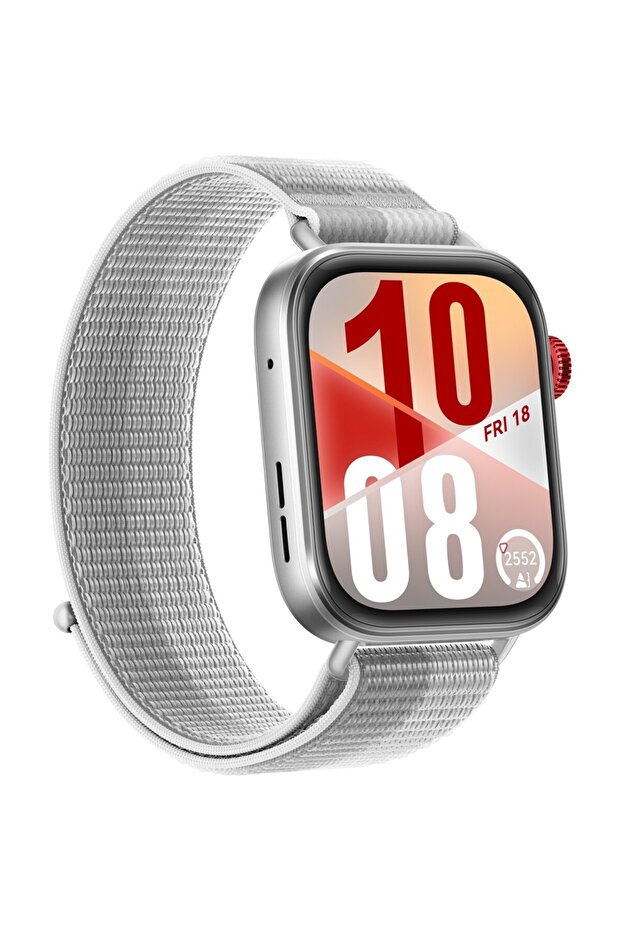 Ceas inteligent Fit 4, GPS, Android/iOS, Argintiu - 4