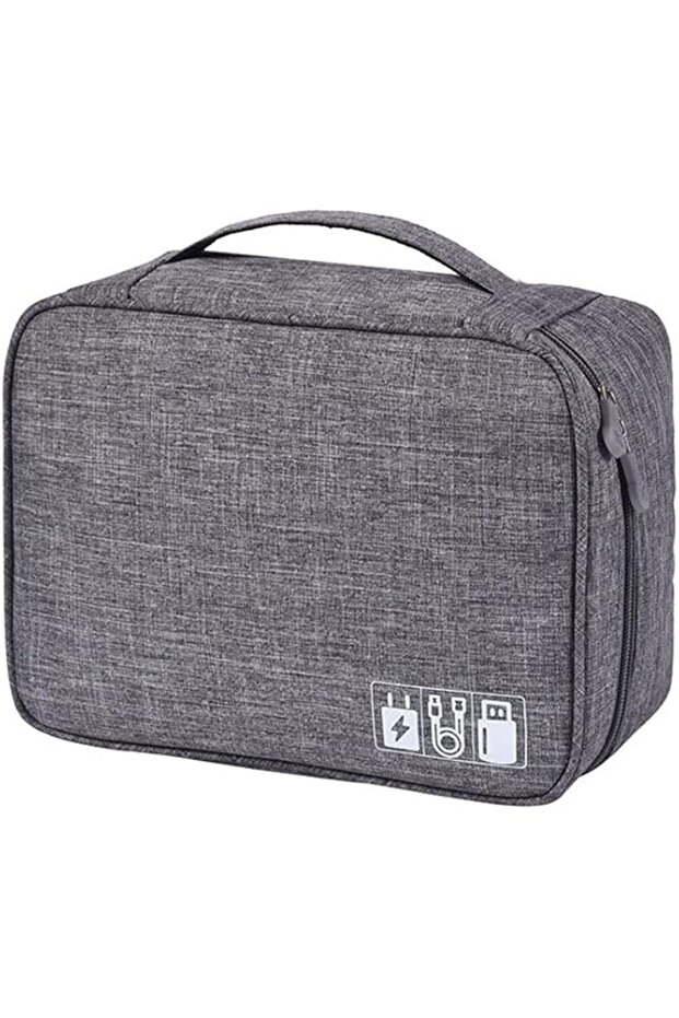 Electronic Organizer,Waterproof Electronic Accessories,Portable Cable Organizer Bag for USB Data Cab