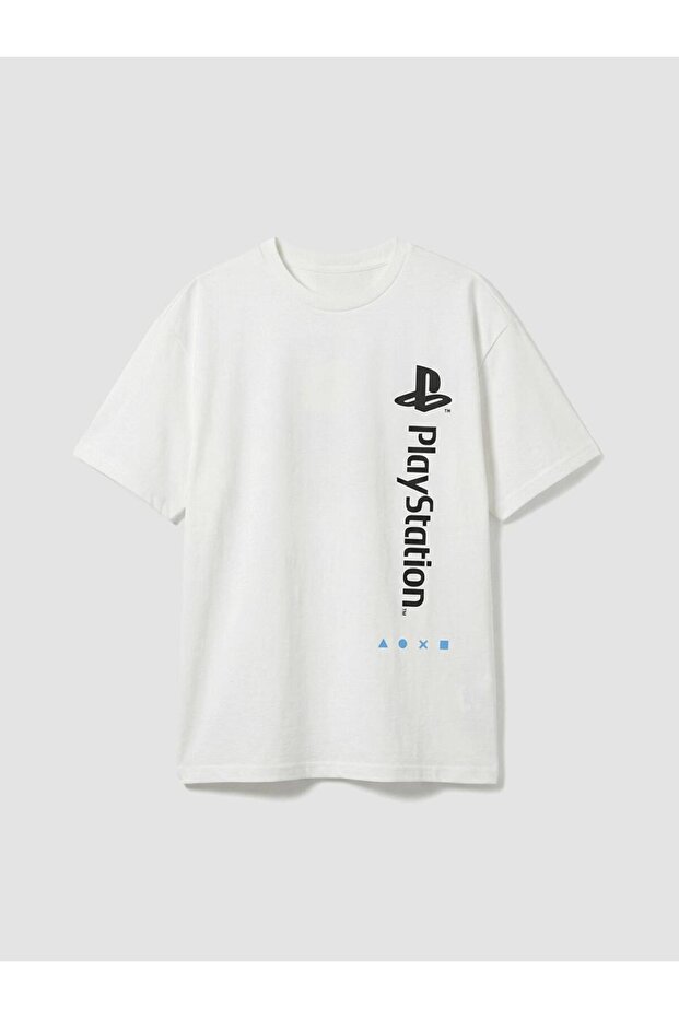 Lcw Kids Playstation Printed Boys T-Shirt