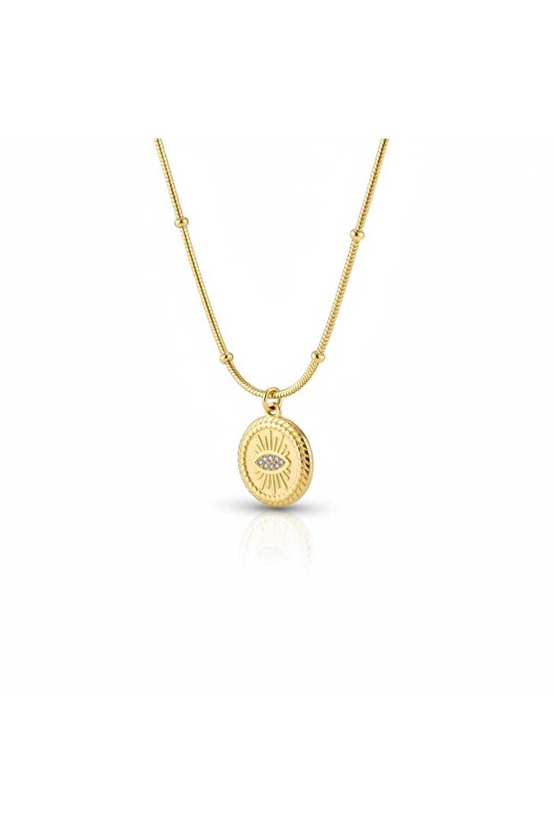 Kararmaz Çelik Kolye - 2