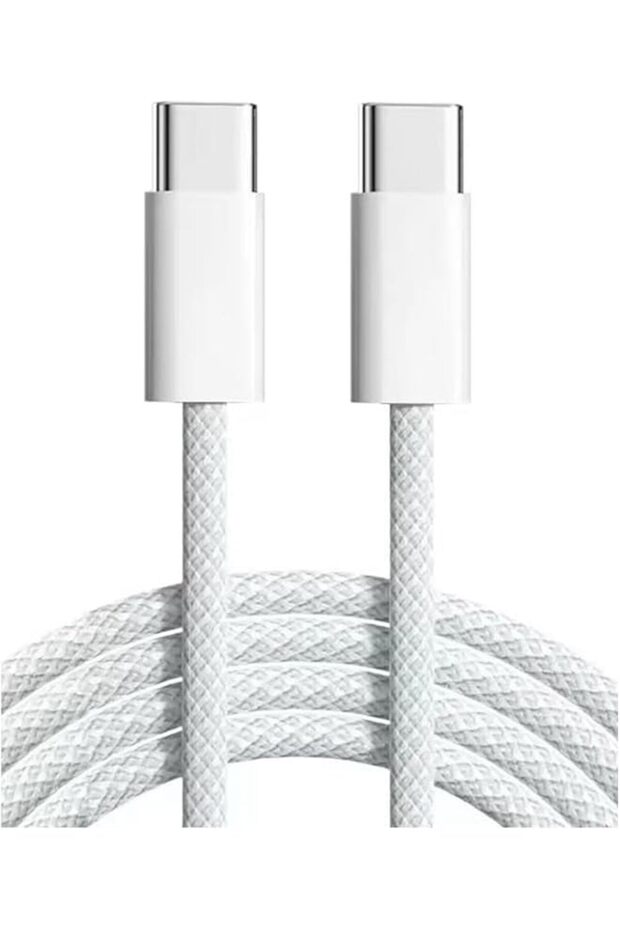 1M USB Type-C to Type-C Charging Cable – Fast Data Transfer & Quick Charge Compatible with Smartphones,