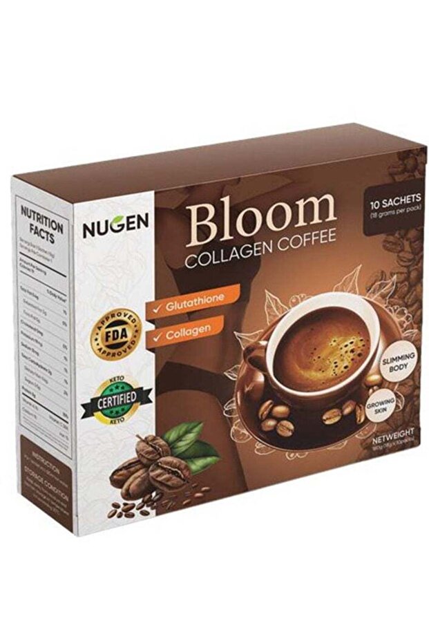 NuGene Bloom Collagen Coffee 10 Sachets