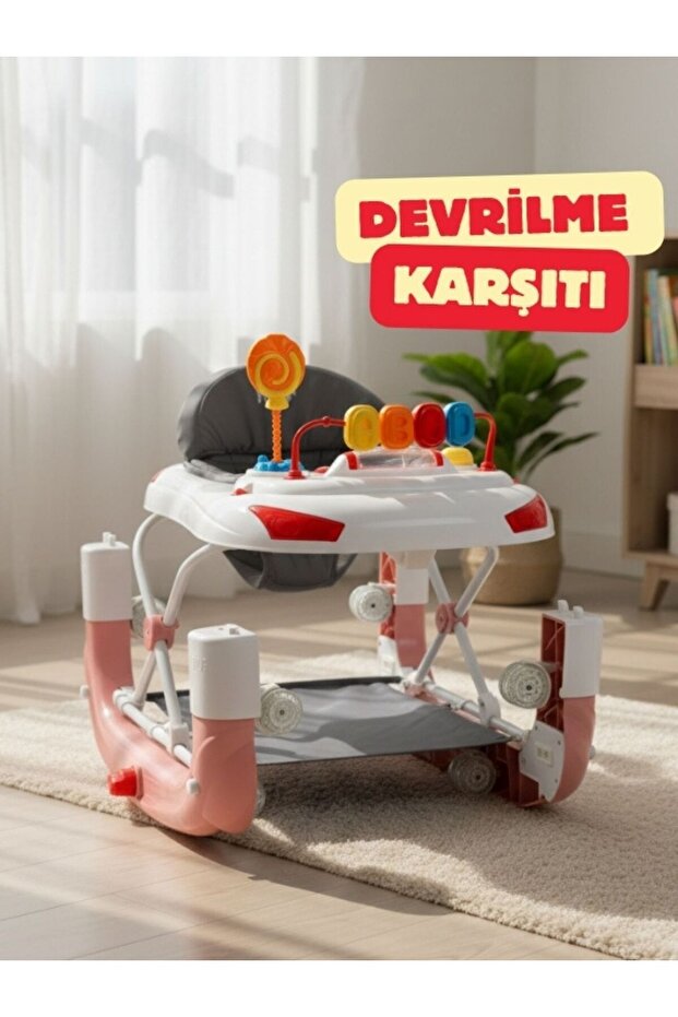 modabebekler Test Edildi, Onaylandı 3 Kademeli Sallanmada Bile Devrilmeyen Ultra Güvenli Yürüteç 219