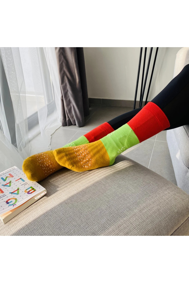 Socks+Stuff Burger Socks Box - 6