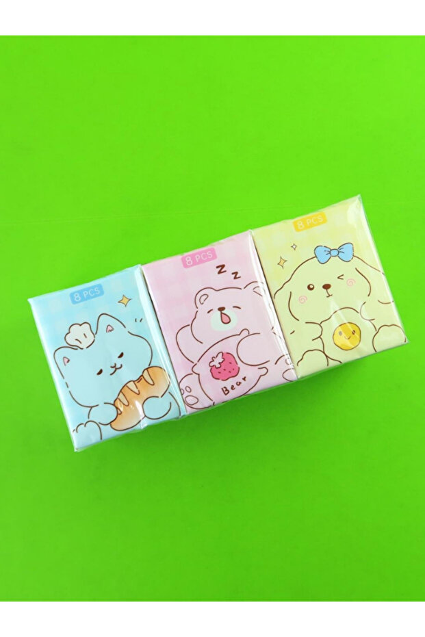 9 مناديل جيب صغيرة بتصميم لطيف - 2