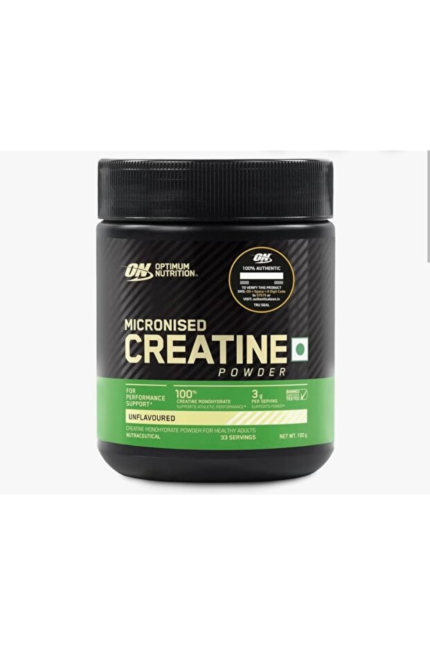 Micronized Creatine Powder - 100 g (Unflavoured)