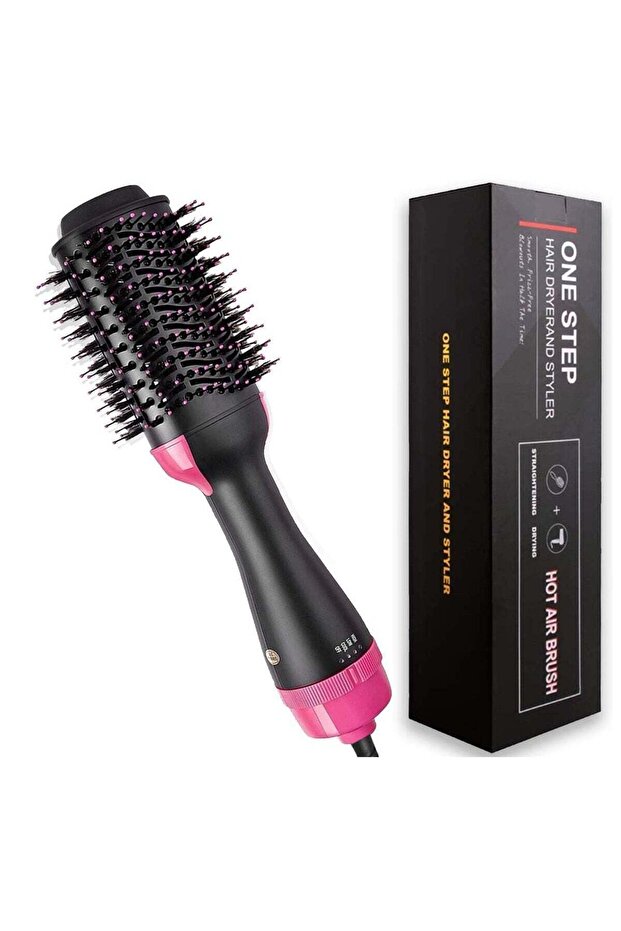 Hair Dryer Styler Pink/Black