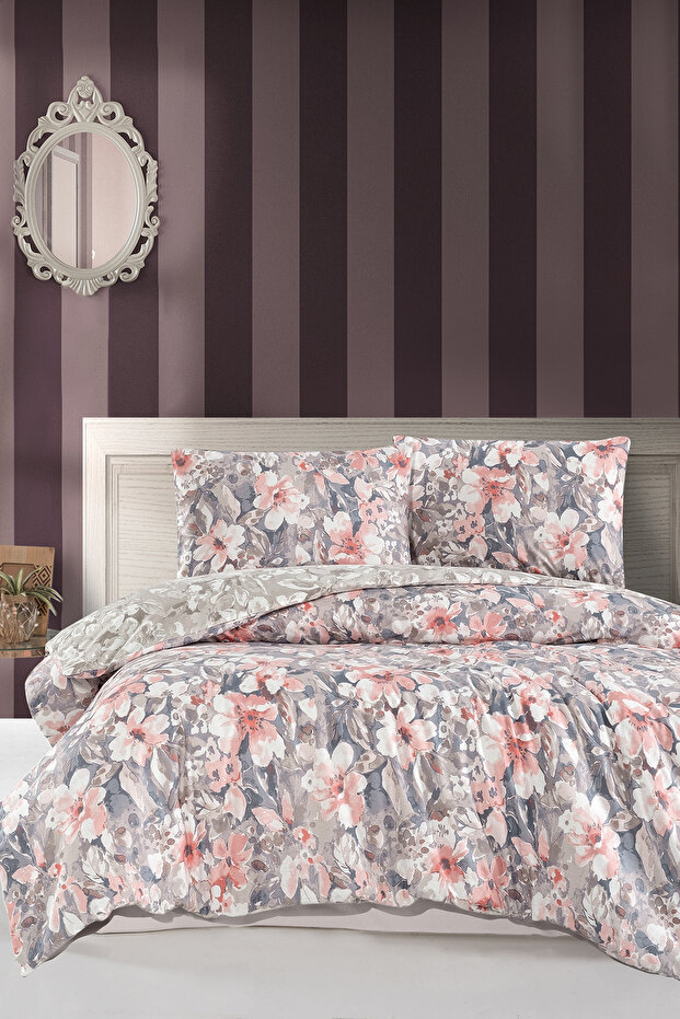 Jolly 100% Cotton Double Duvet Cover Set