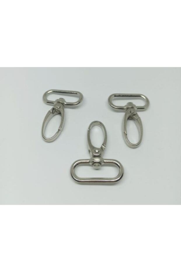 10 Pieces 2.5 cm Scorpion Hook Silver (Keychain Ring)