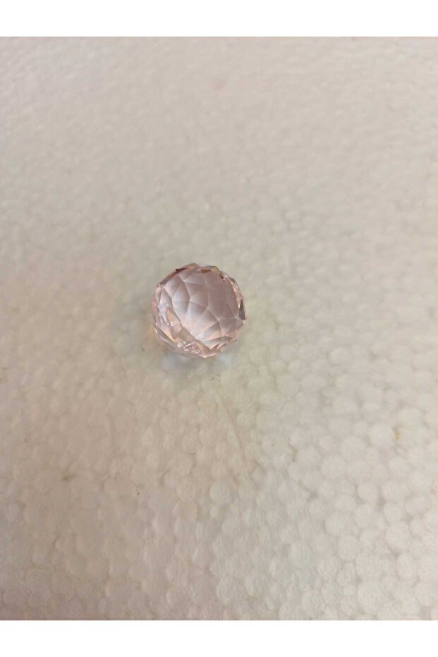 20 MM Pembe Top Avize Taşı 5 Adet - 6