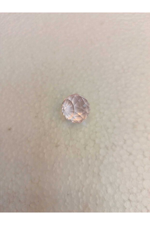 20 MM Pembe Top Avize Taşı 5 Adet - 4