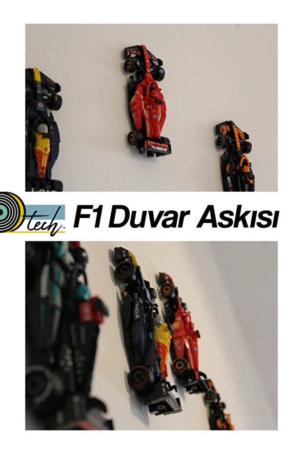 F1 Technic Duvar Askı Aparatı Siyah - 3
