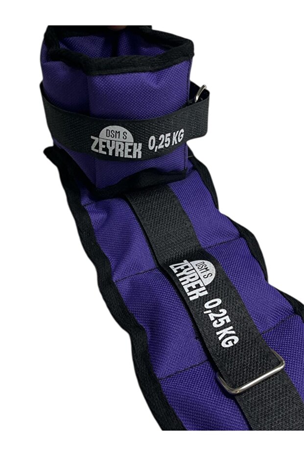 0.25 kg X 2 Pieces Total 500 Gr Purple Hand and Foot Weights