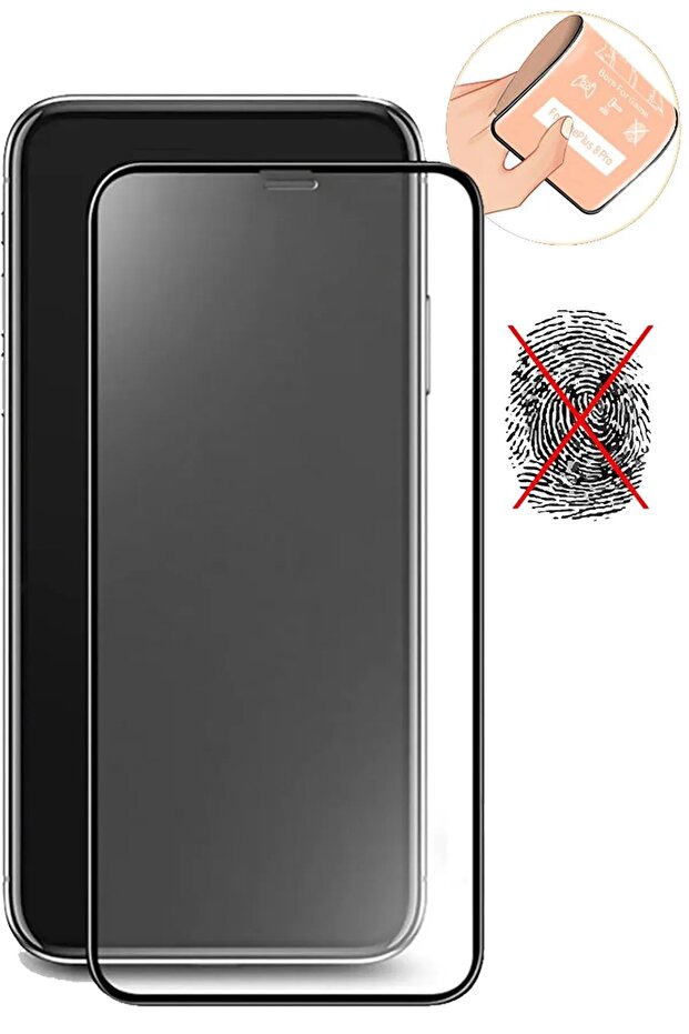 Samsung A51 Compatible 9D Full Coverage Fingerprint-Free Screen Protector Film (953)